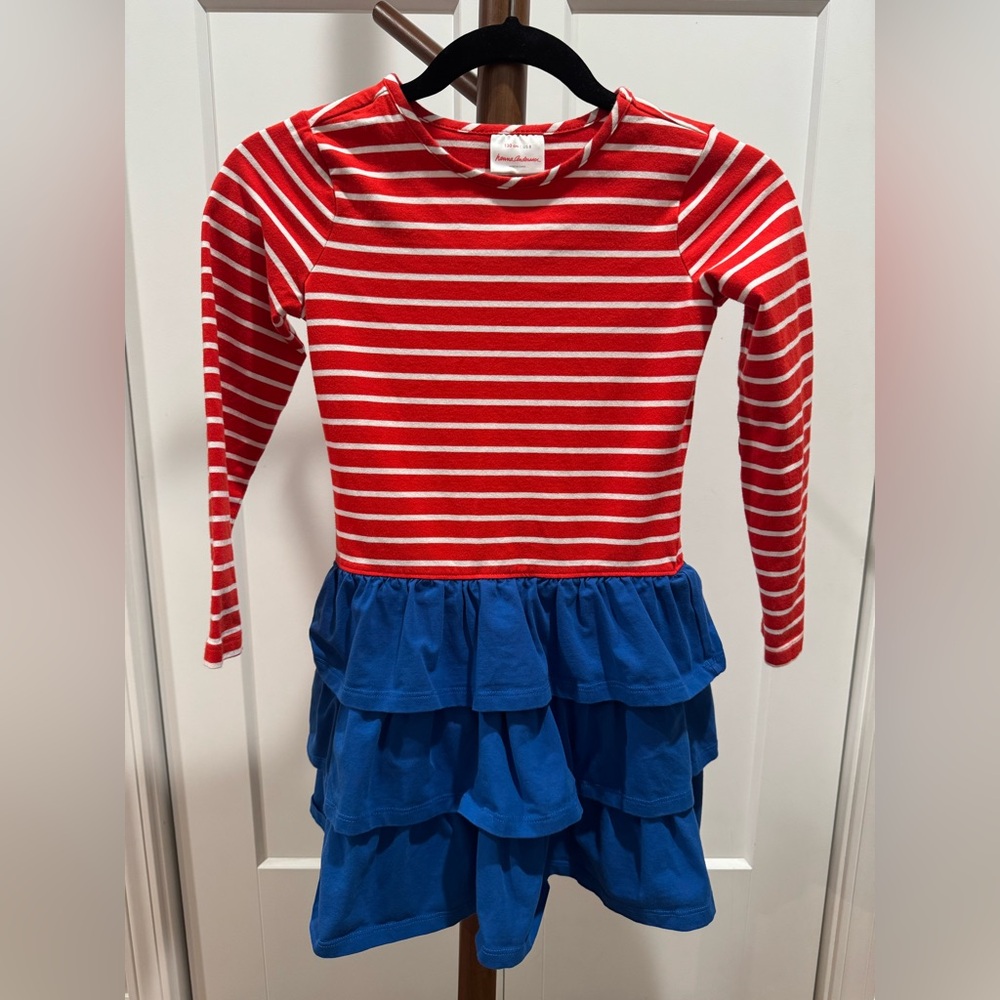 Hanna Andersson Red and White Striped Top